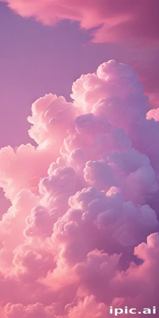 pink clouds wallpaper