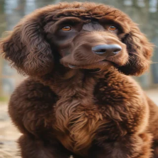 irish water spaniel