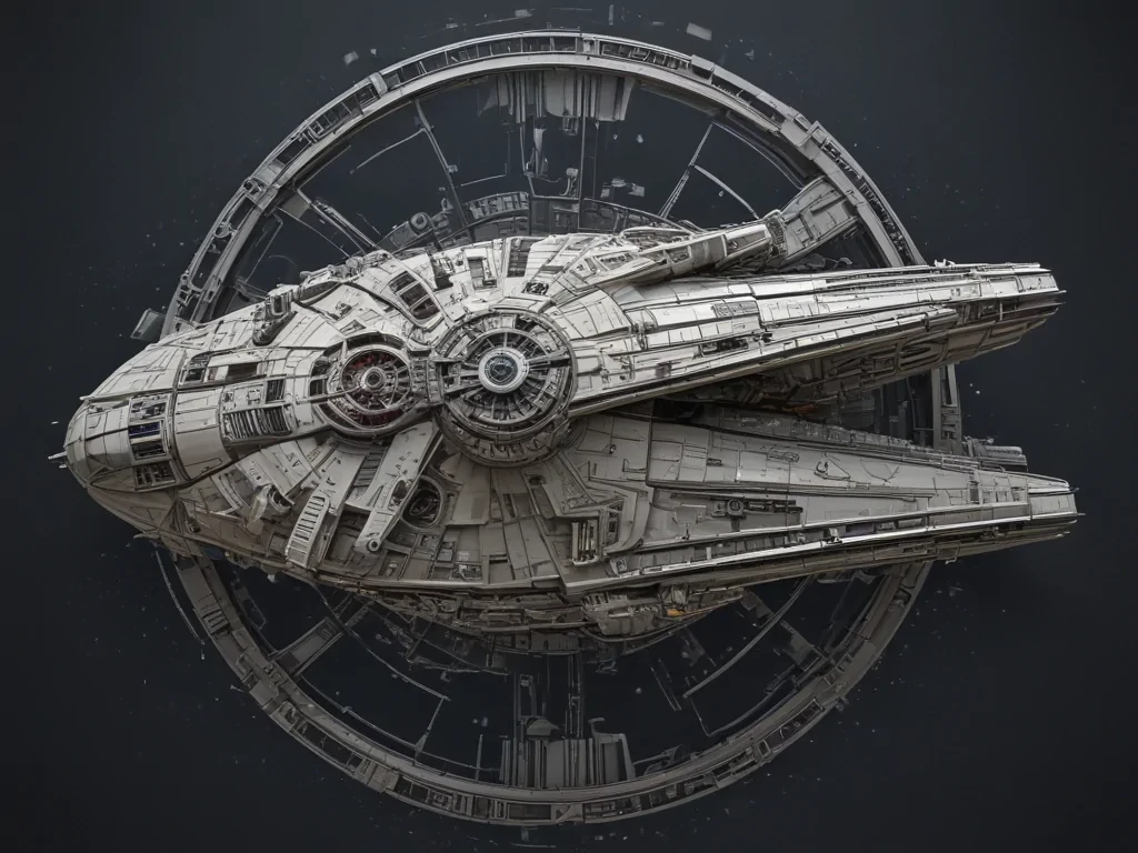 millennium falcon clip art