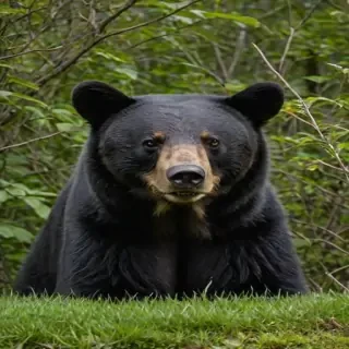 black bear png