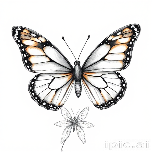 butterfly images drawing