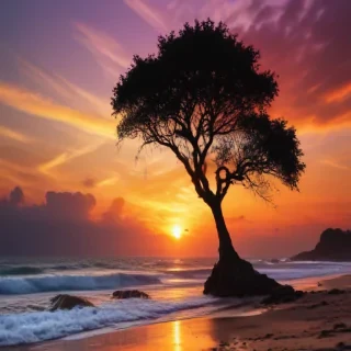 sunset wallpaper for phone
