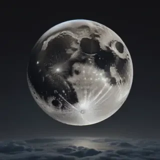 moon no background