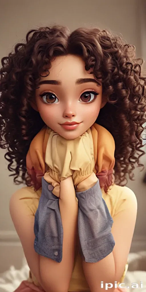 cartoon characters with curly hair