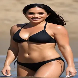 meghan markle en bikini
