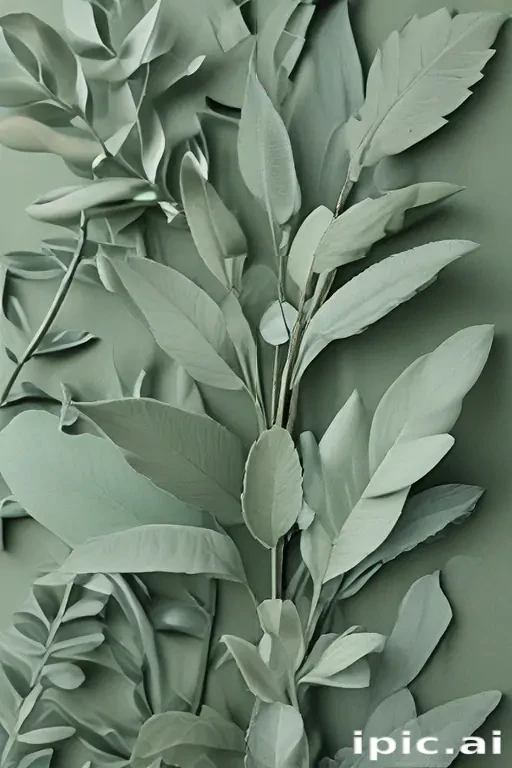 sage green aesthetic background