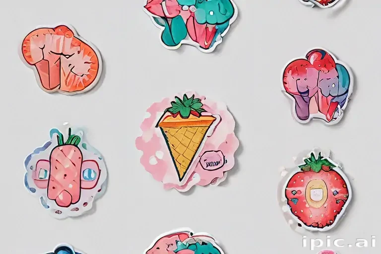 stickers png aesthetic