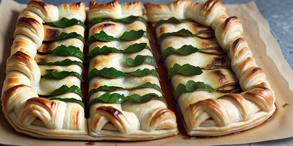 upside down puff pastry savory