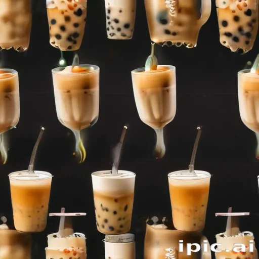 milk tea boba wallpaper