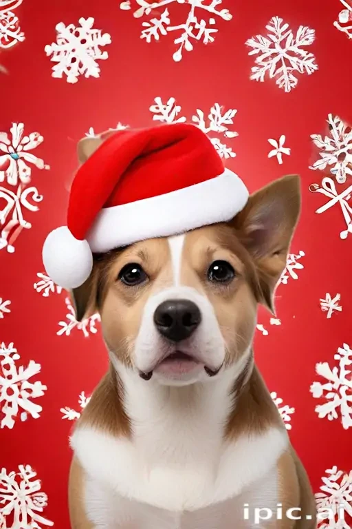 dog christmas backgrounds