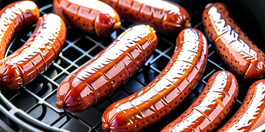smoked sausage in the air fryer