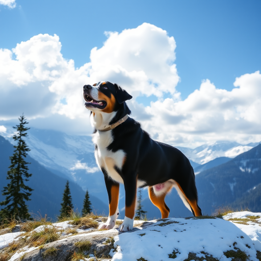 greater swiss mountain dog