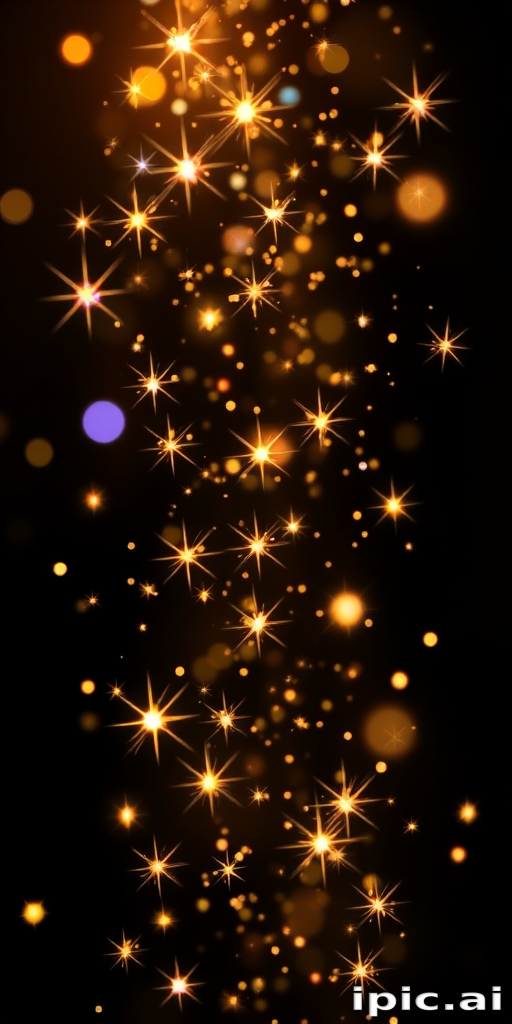 overlay sparkles transparent background
