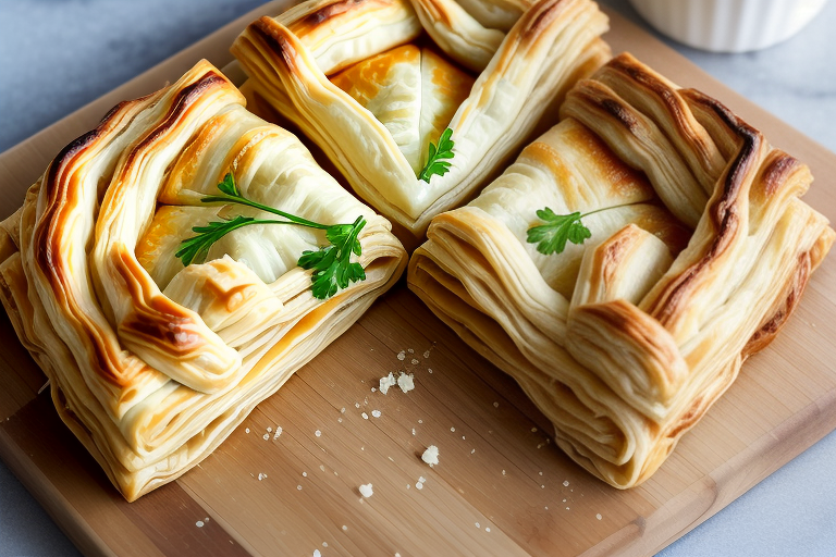 upside down puff pastry savory