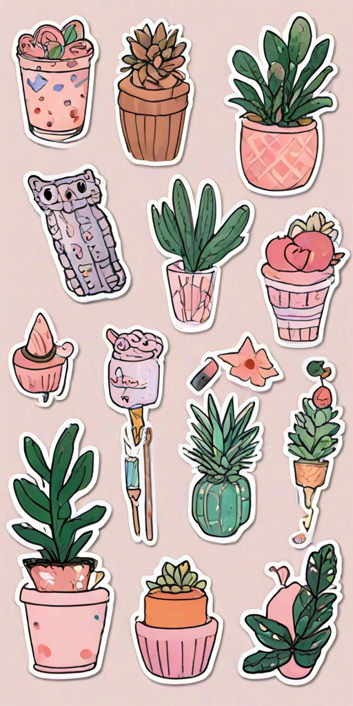 aesthetic stickers printable