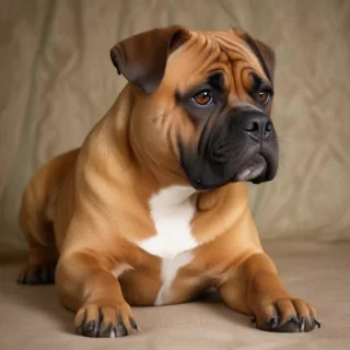 staffy bull bullmastiff