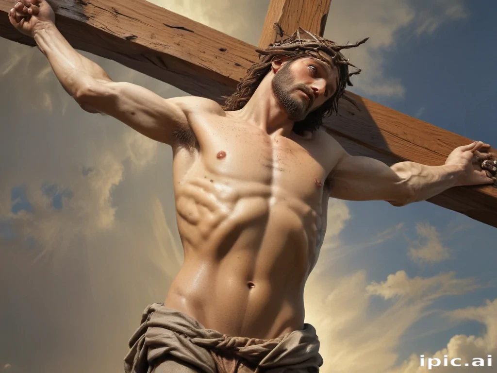 image christ on the cross