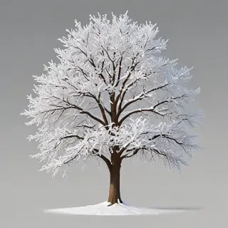 winter tree png