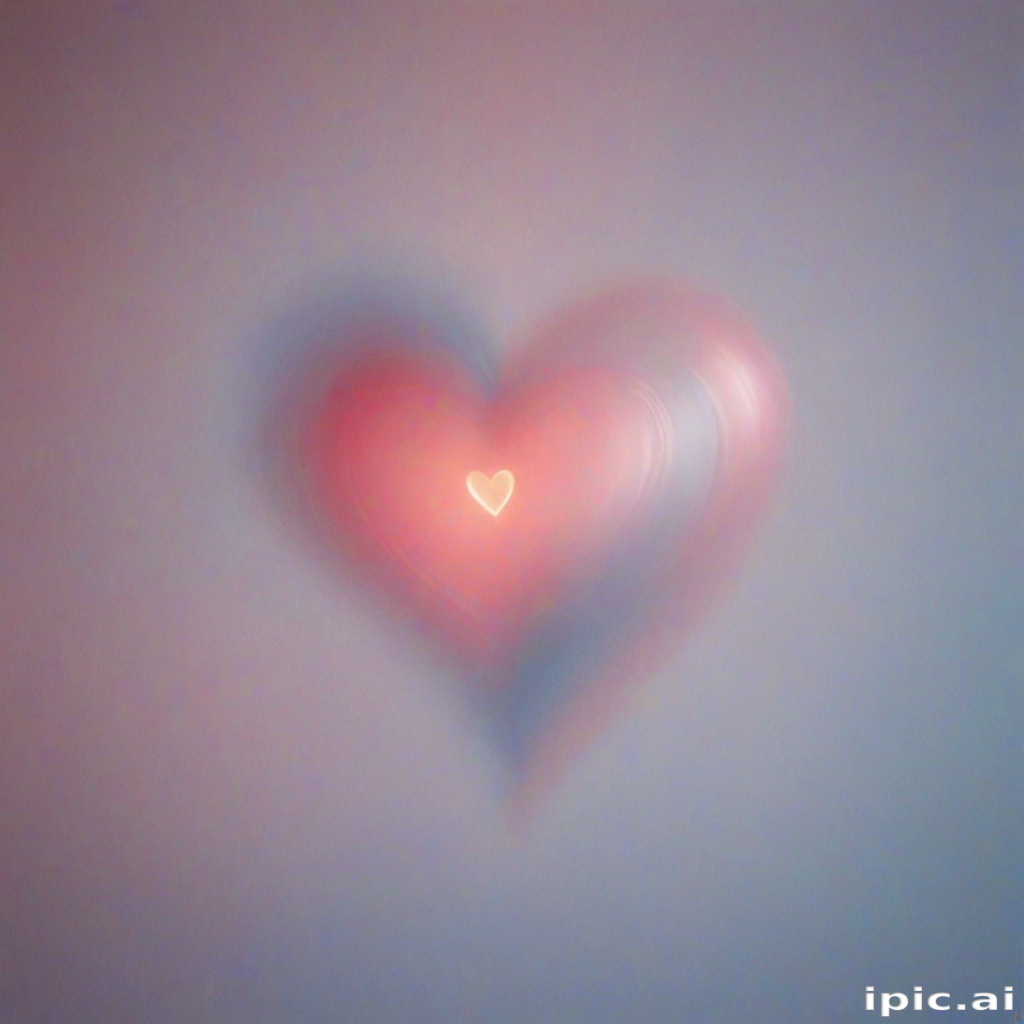 blurred heart