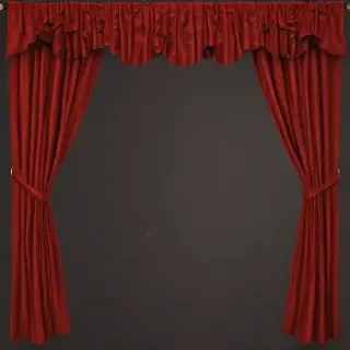red curtain png