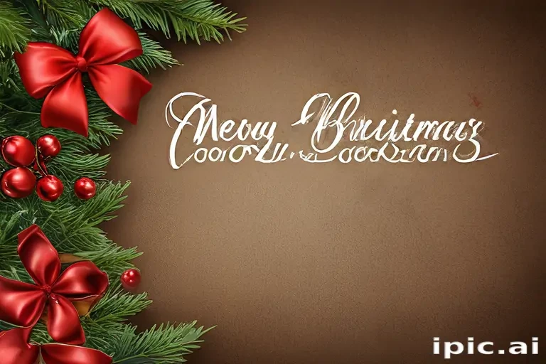 merry christmas no background