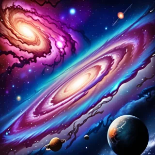 space galaxy background