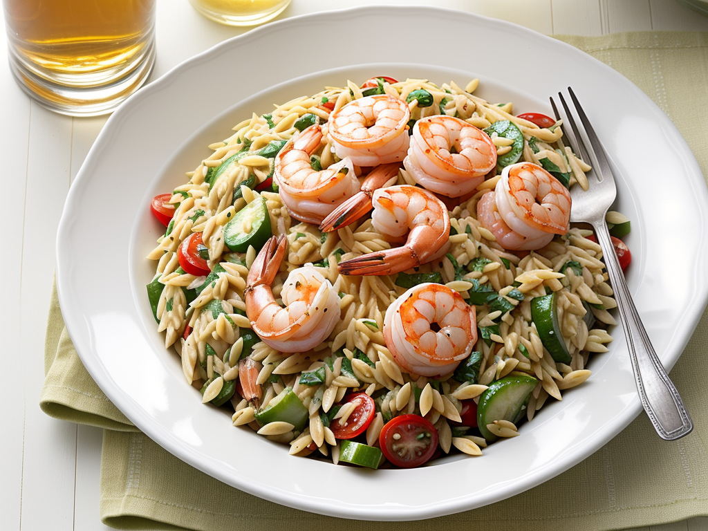 shrimp orzo salad ina garten