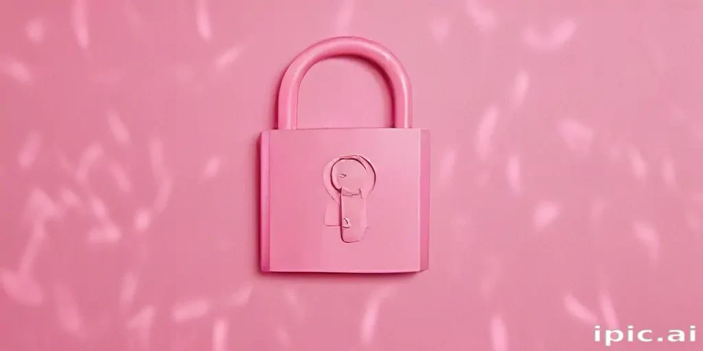 pink lock screen wallpaper