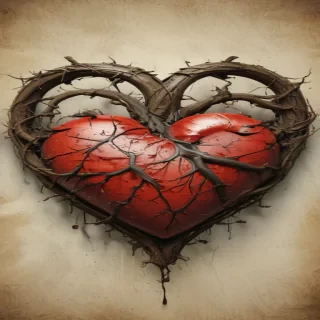 heart broke wallpaper