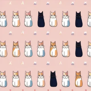 cats wallpaper aesthetic