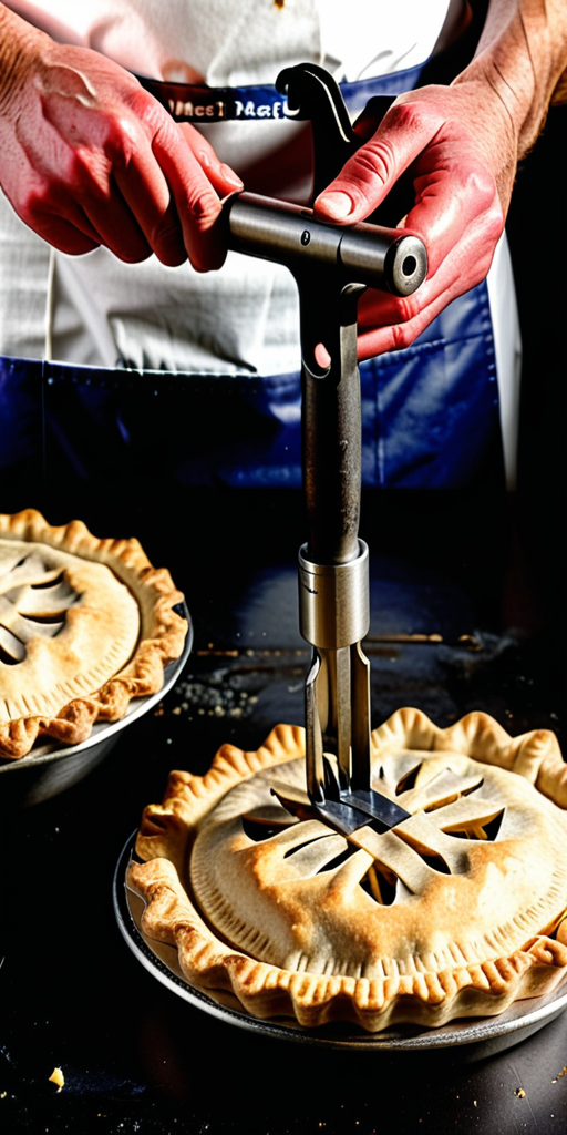 tool used in meat pie preparation
