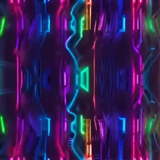 neon colored backgrounds