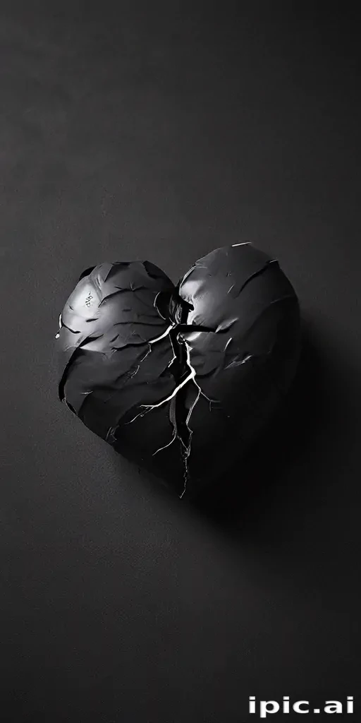 Fragmented Heart: A Symbol of Brokenness and Emotional Resilience in ...