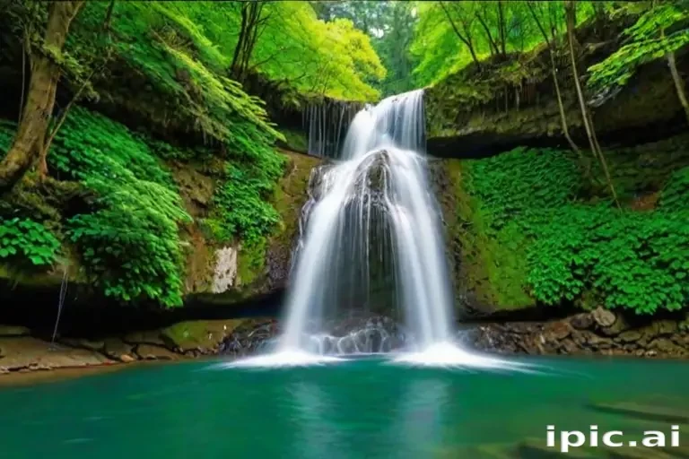 water fall wall paper