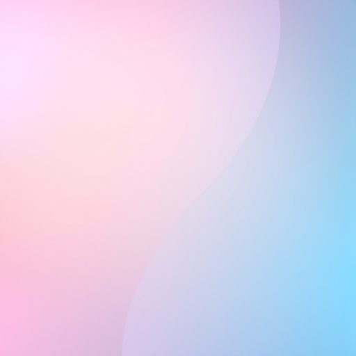Generate a smooth gradient background with intertwined 3D loops in pastel colors, using a Canon EOS 5D Mark IV, 50mm lens, aperture f/2.8, ISO 100, in a soft focus style to enhance depth and vibrancy.