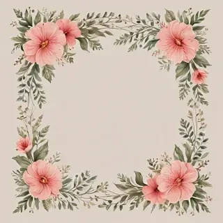 floral border png
