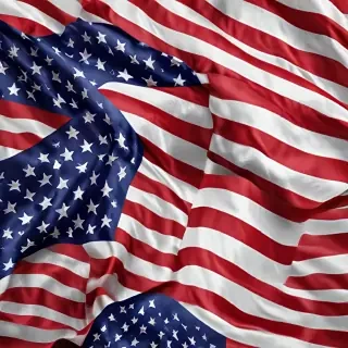 american flag waving png