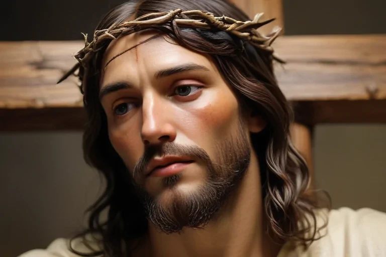 picture of jesus on the cross