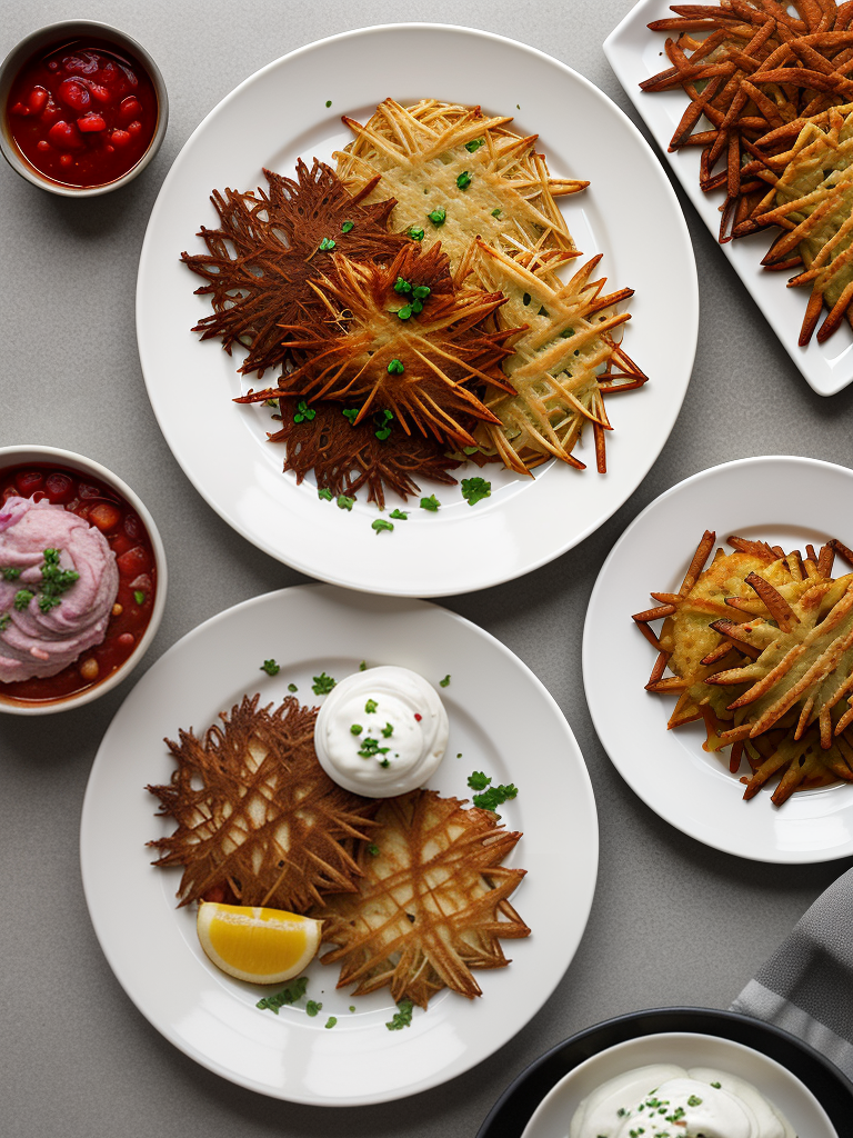 what to eat with latkes