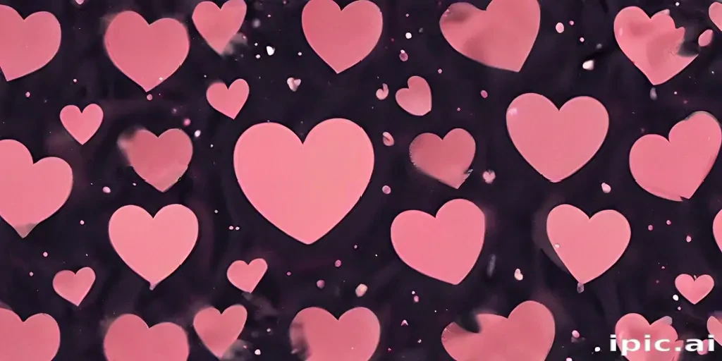 aesthetic heart background