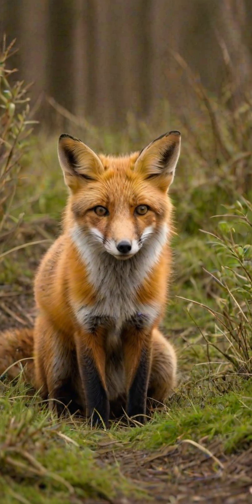background fox