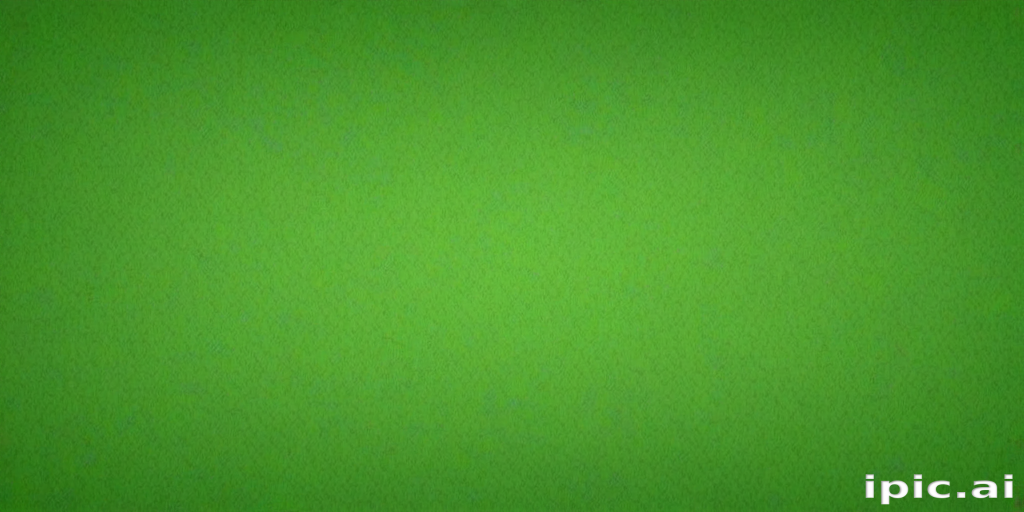 green background