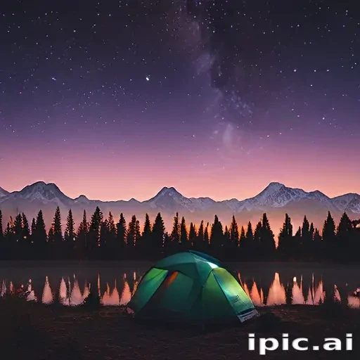 camping background pic