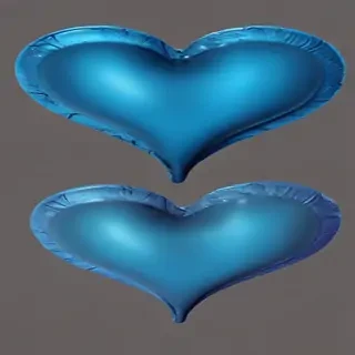 blue heart png
