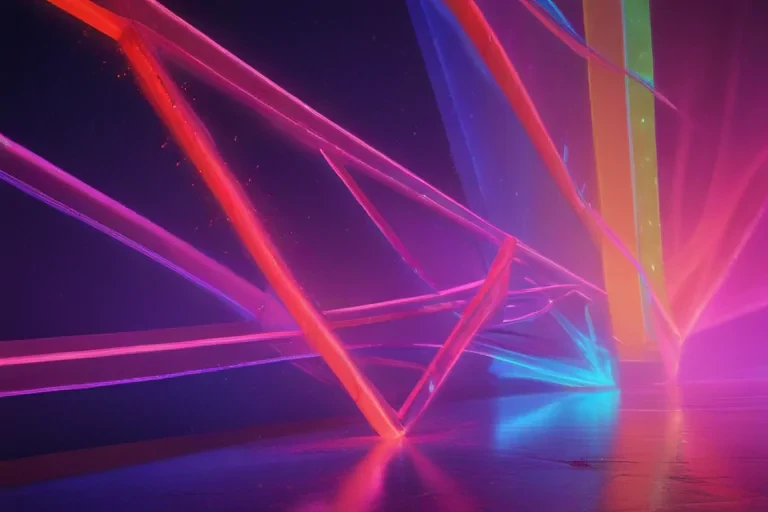 neon colored backgrounds