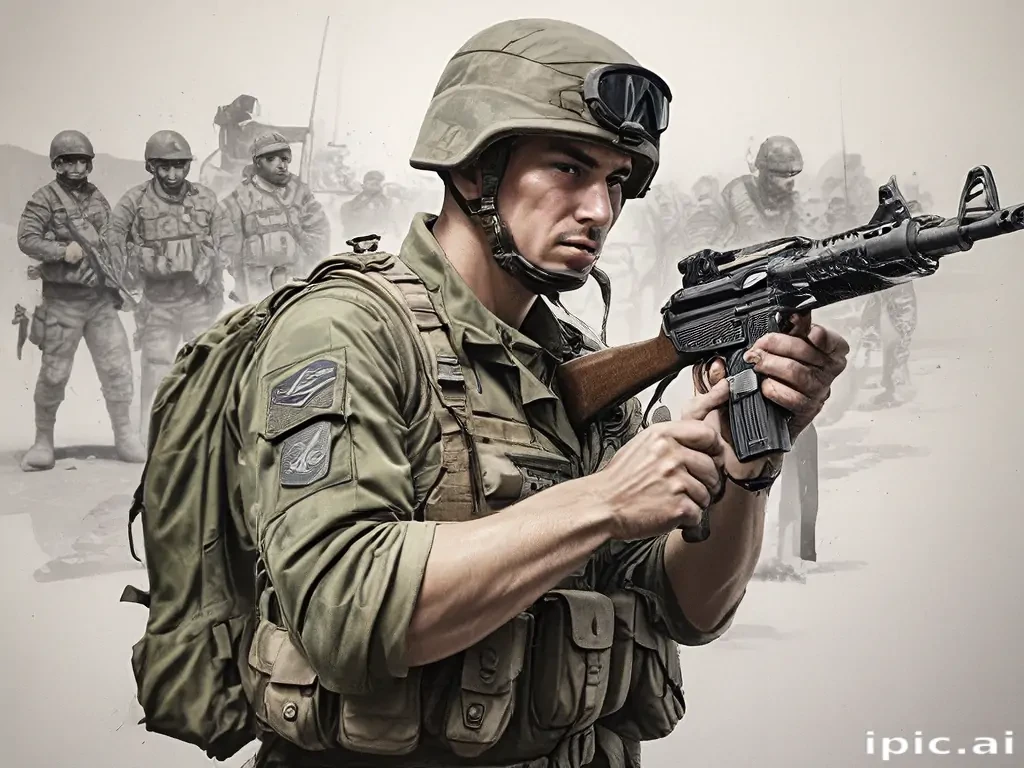 army drawing