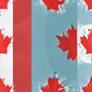 canada flag transparent
