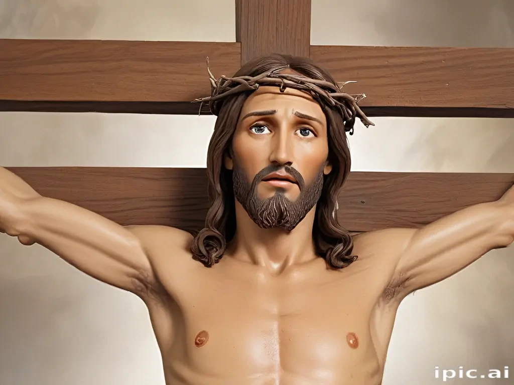 image of jesus on a cross