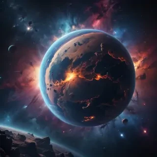 iphone space wallpaper
