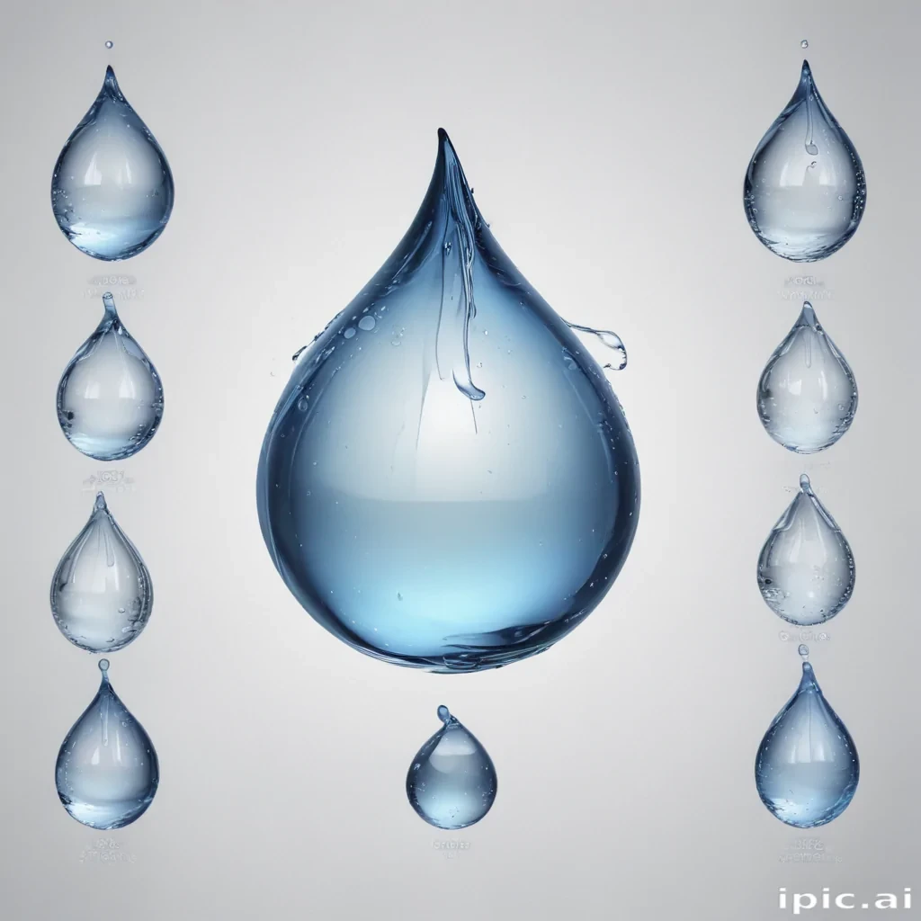 water droplet clip art